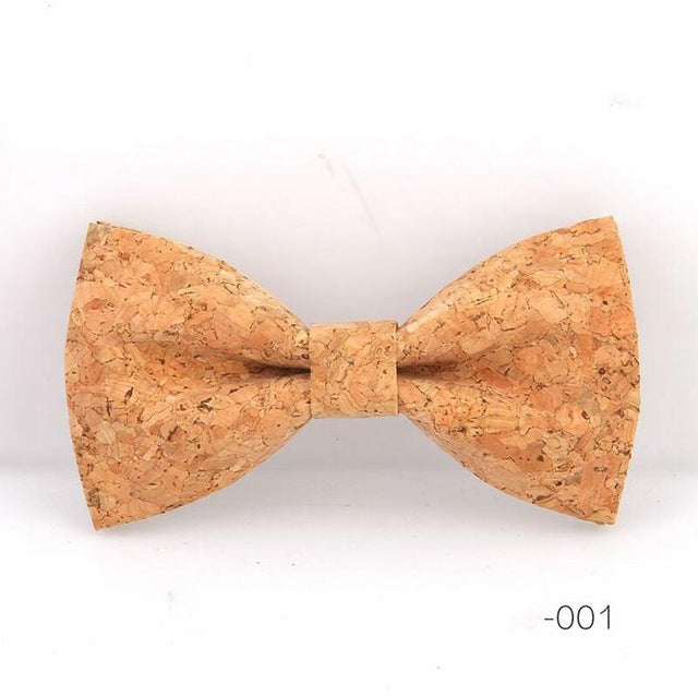 Novelty Handmade Solid Bowtie For Men