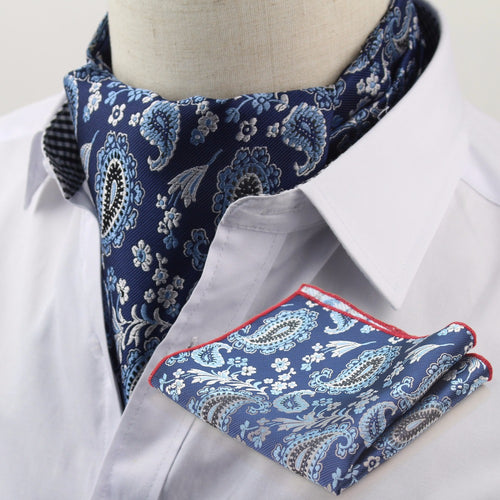 Pocket Square Set Formal Necktie Hankerchief