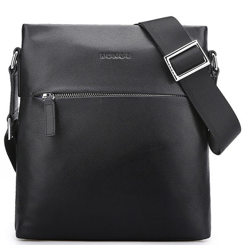 Men Crossbody Bags Genuine Cow Leather