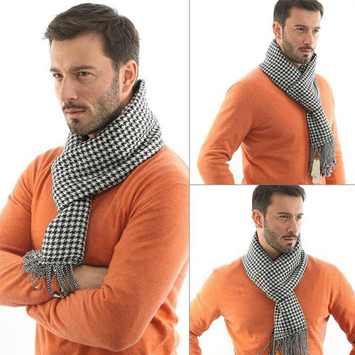 New Winter men warm scarf