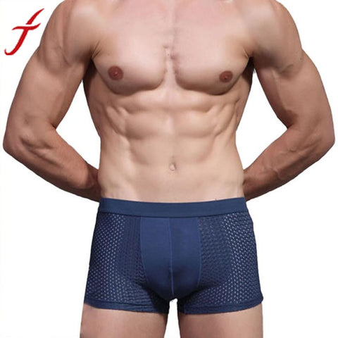 Low-waisted Ventilation Men Underwear